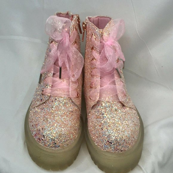 yru glitter boots